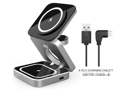3 in 1 Wireless Charging Station